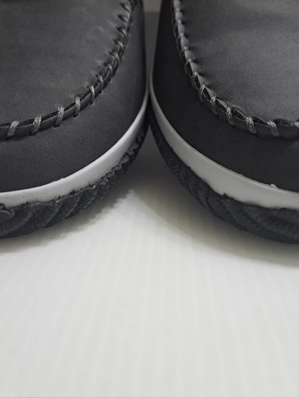 JBU by Jambu Torino Women's Moccasin Slippers Size 10M Gray Faux Fur Lined Loafe